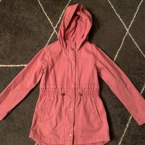Girls Pink Old Navy Anorak Jacket